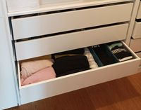 Einteilung Kleiderschrank Laden